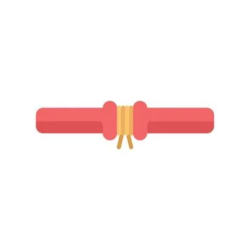 Red blood vessel with platelets plugging wound illustration Stock Illustration