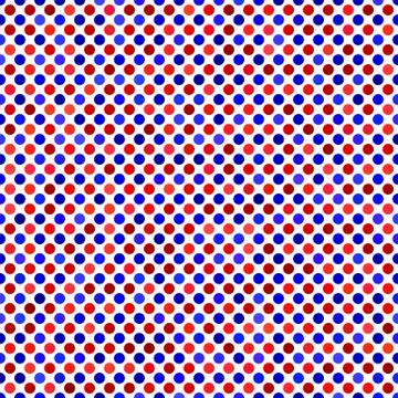 Red blue abstract dot pattern background Stock Illustration