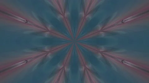 Red-blue flower from rays of light Stock Footage 202086119