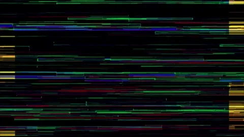 Red Blue Glitch Wave Lines Abstract Glitch Effect Noise Grunge Texture 스톡 동영상 290105339