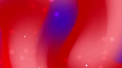 Red blue gradient background with white particles; suitable for web design Stock Footage 301365299