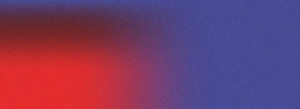 Red to Blue Gradient with Grain Texture Background abstract Stock Illustration