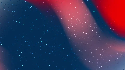 Red blue gradient with light sparkles suitable for digital design projects Stock Footage 301412199
