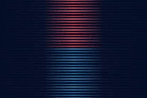 Red Blue Gradient Lines Stock Illustration