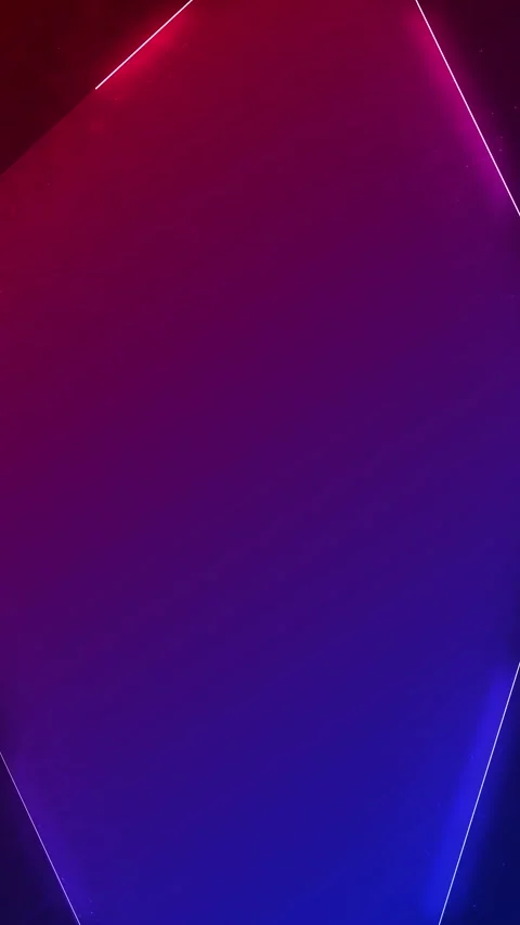 Red blue gradient polygon glowing border lines, soft network texture, Stock Footage 340479326