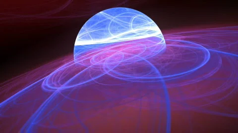 Red blue looping background d2674 L Stock Footage 594800