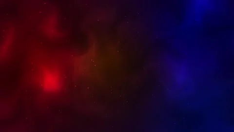 Red Blue Nebula Glowing Particles Background Animation Stock Footage 345165363