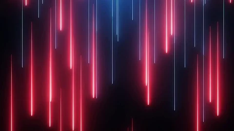 Red Blue Neon Animated Vj Background Stock Video Pond5