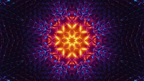 Red Blue Neon Motion Background Vj Loop. Infinitely looped animation. Stock Footage 188059226