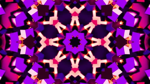 Red Blue Neon Motion Background Vj Loop. Infinitely looped animation. Stock Footage 190541323