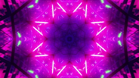 Red Blue Neon Motion Background Vj Loop. Infinitely looped animation. Stock Footage 195800228