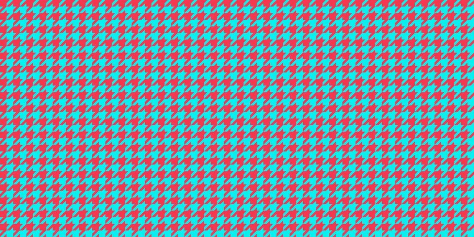 Red Blue Seamless Houndstooth Pattern Background. Traditional Arab Texture. F Illustrazione stock