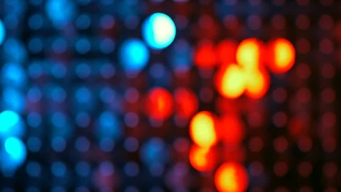 Red blue sequins sparkling reflective background. Abstract kinetic glitter wall Stock Footage 114418275