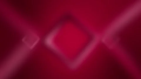 Red blur background abstract geometric shape design with squares in various Video stock 300457425