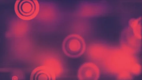 Red Blurred Particles Animation Background  스톡 동영상 240117666