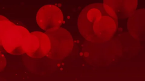 Red Bo Lights Loop Stock Footage 329545529
