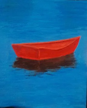 Red Boat Stock Illustration