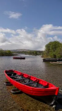 Red Boat Stock Photos