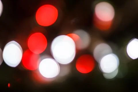 Red  bokeh 3 Stock Photos