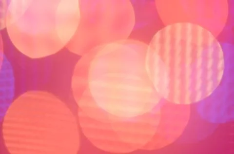 Red bokeh abstract background Foto stock