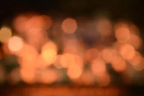 Red bokeh abstract texture background Stock Photos