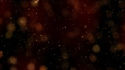Red Bokeh And Particles Stock Footage 144998800