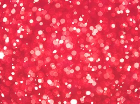 Red bokeh background Illustrazione stock