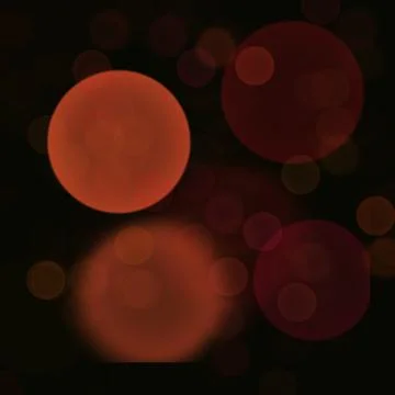 Red Bokeh background Stock Illustration