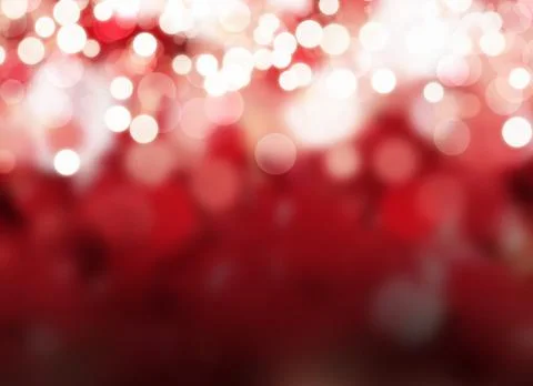 Red bokeh background Stock-Fotos