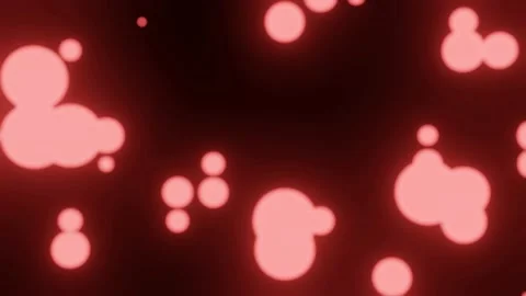 Red Bokeh Background Video Loop, 4k Bokeh Motion Background, Neon Glowing Stock Footage 232387737