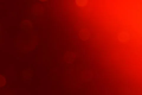 Red bokeh background with warm gradient and soft abstract light for holiday and Stock Illustration