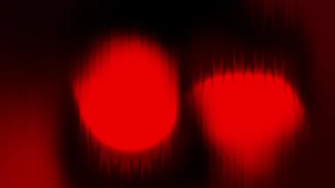 Red bokeh blur circles on dark background, abstract seamless loop video for roma Stock-Footage 340499485