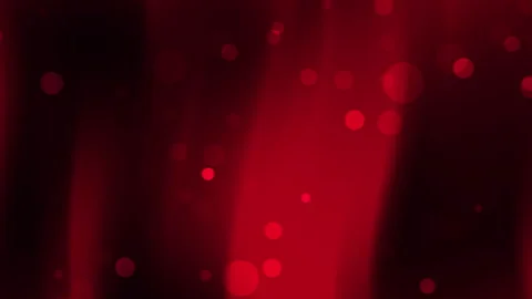 Red bokeh circles on a red black gradient background Stock Footage 346282983