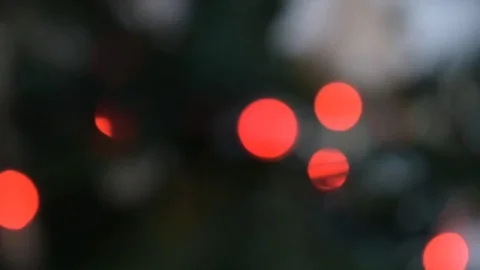 Red bokeh dots (D5C_2595) Stock Footage 83365974