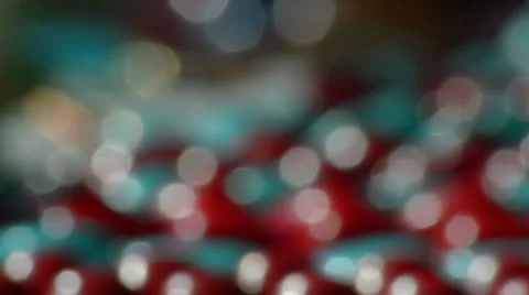 Red bokeh HD Video stock 24247220