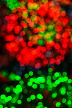 Red Bokeh light background Fotos de archivo