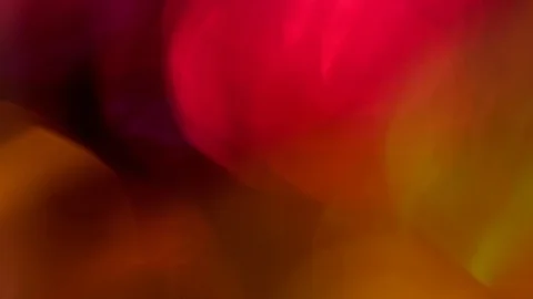 Red bokeh light effect abstract background, animation of sparkle circles Stock Footage 125614231