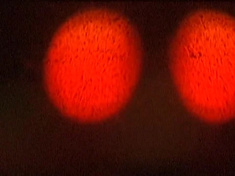 Red bokeh light VHS Vidéo 168071285