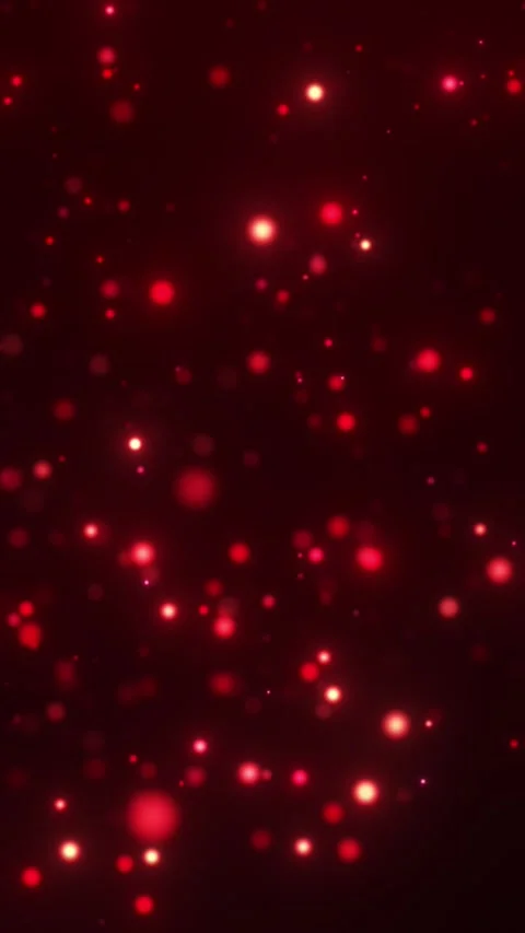 Red Bokeh Lights Background Video stock 317169108