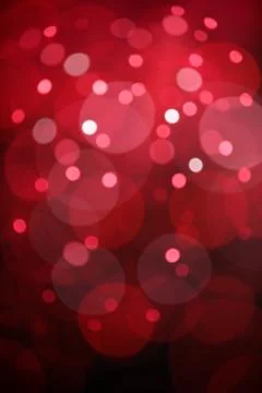 Red bokeh lights background Stock Photos