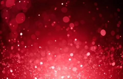 Red bokeh lights background Stock Photos