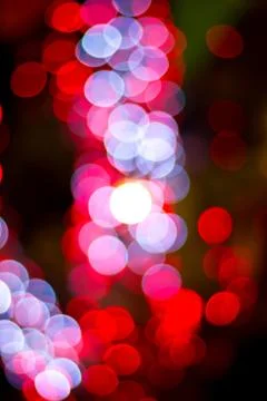 Red  bokeh Stock Photos