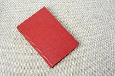 Red book on the sofa Stock Photos