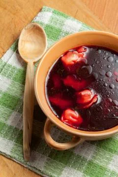 Red borsch Stock Photos