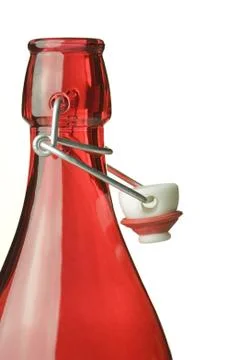 Red bottle Stock Photos
