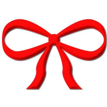 Red Bow Stock Illustration