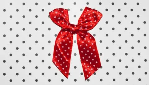 Red bow Stock Photos