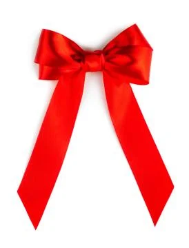 Red bow Stock Photos