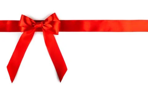 Red bow Stock Photos