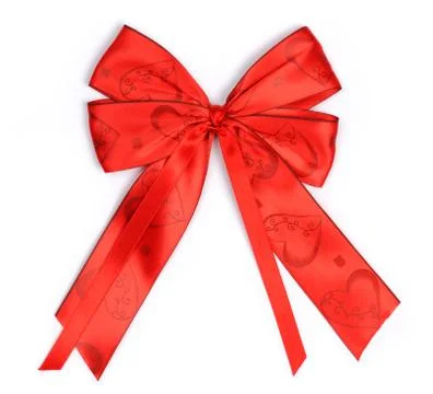 Red bow Stock Photos